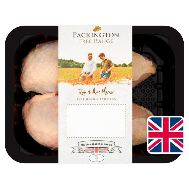 Packington Free Range Skin On Chicken Breasts   Typically: 480g