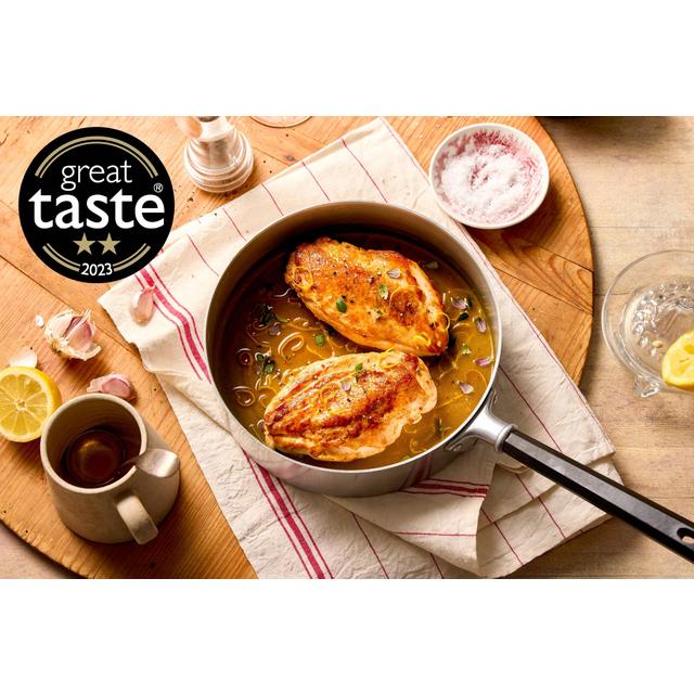 Packington Free Range Skin On Chicken Breasts   Typically: 480g GOODS M&S   