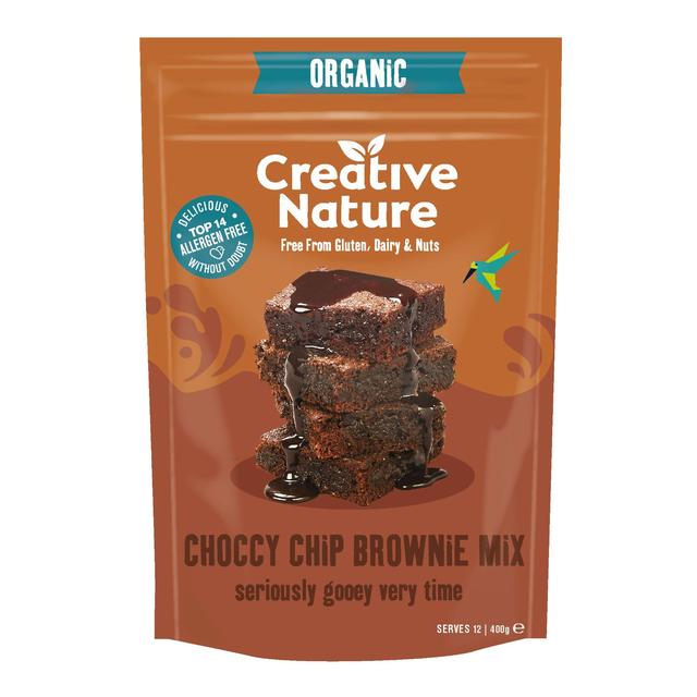 Creative Nature Organic Gluten Free Chia Cacao Brownie Mix   400g GOODS M&S   