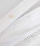 Yves Delorme Colisée Blanc double duvet cover 200cm x 200cm (British brand)