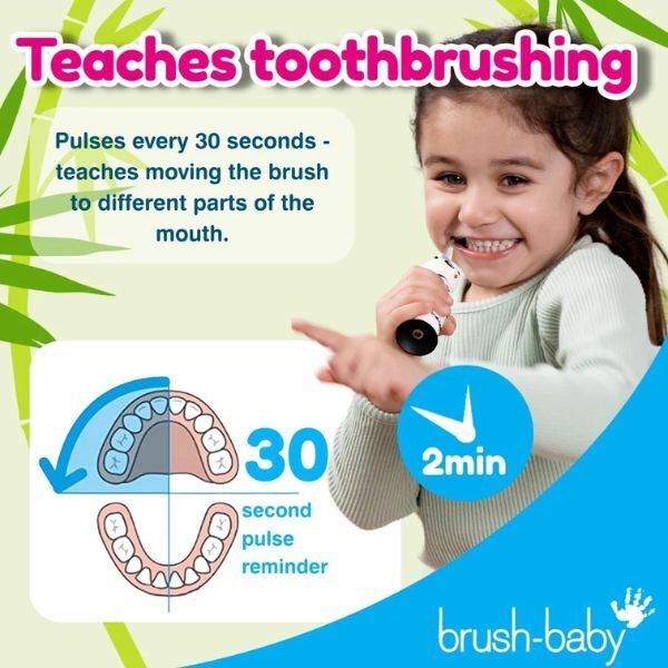 Brush Baby WildOnes™ Panda Kids Rechargeable Toothbrush GOODS Superdrug   