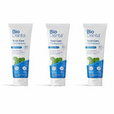 BioDenta Natural Whitening Toothpaste TOTAL CARE Vegan-3pk GOODS Superdrug   