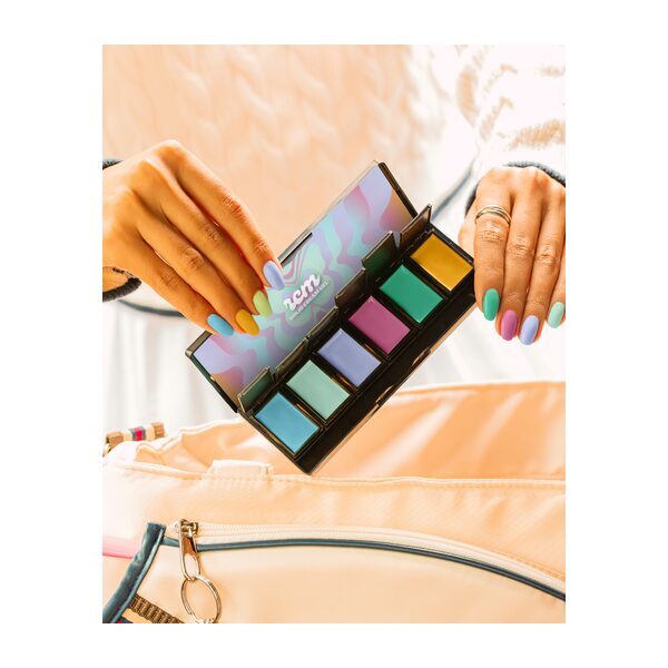 RCM Positively Pastel cream gel nail palette, imported from the UK