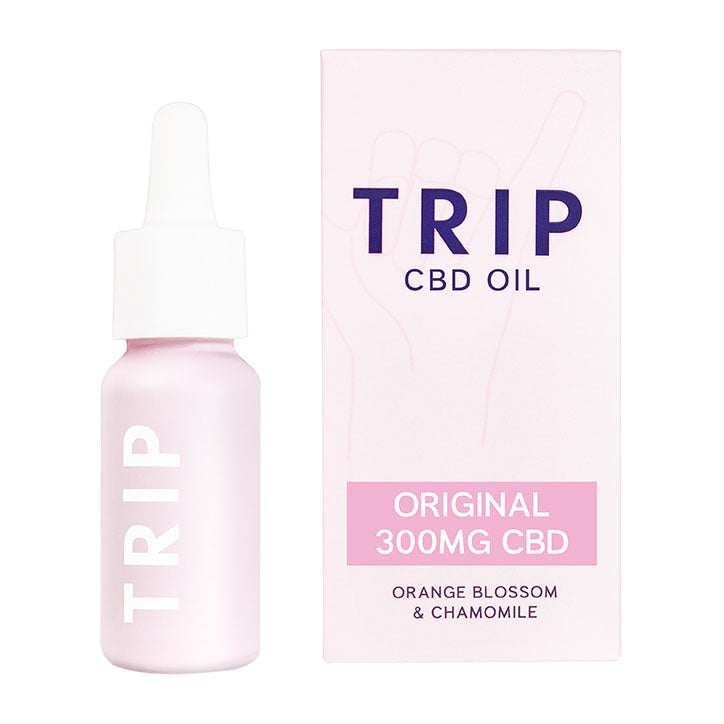 TRIP Orange Blossom & Chamomile CBD Oil 300mg 15ml VARER Holland&Barrett