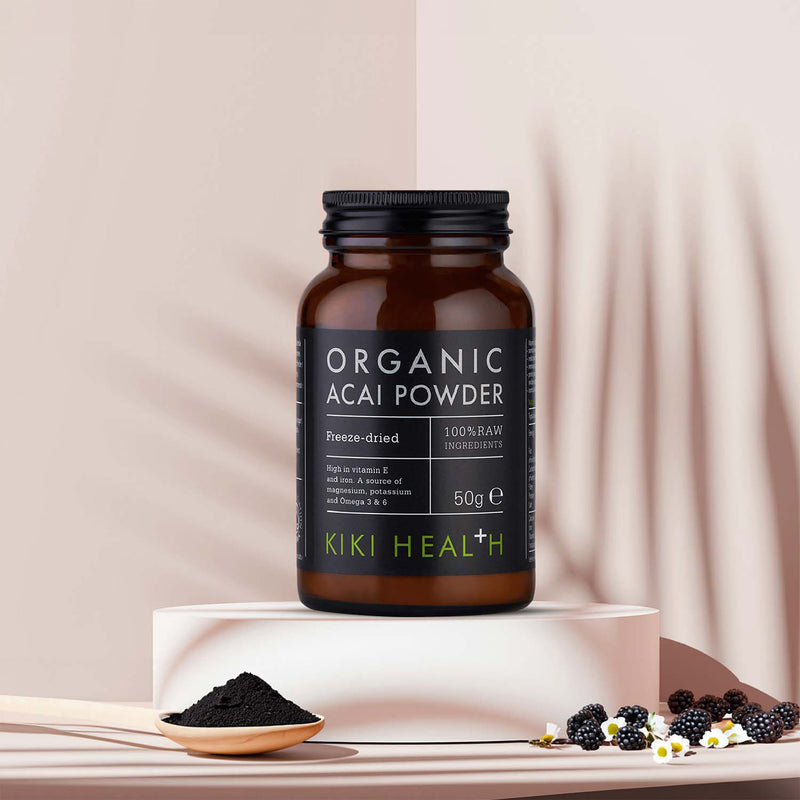 KIKI Health organic acai powder 50g, imported from the UK