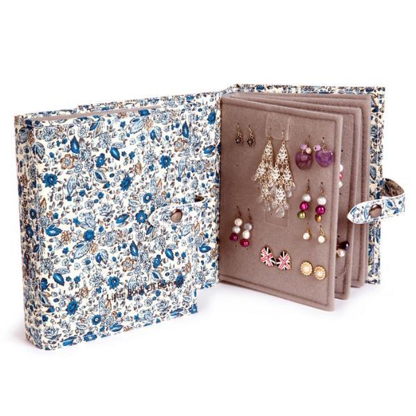 Little Book of Earrings storage box large, UK version