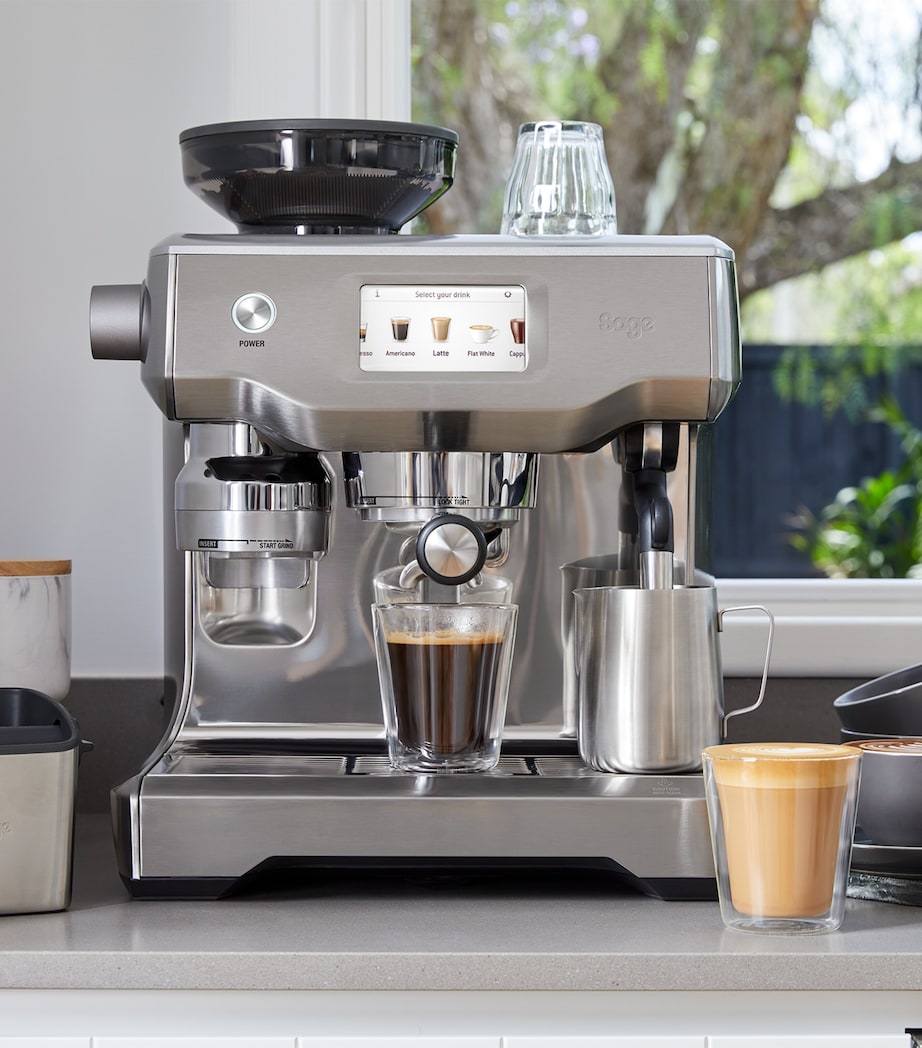 Sage Oracle Touch coffee machine stainless steel, imported from the UK
