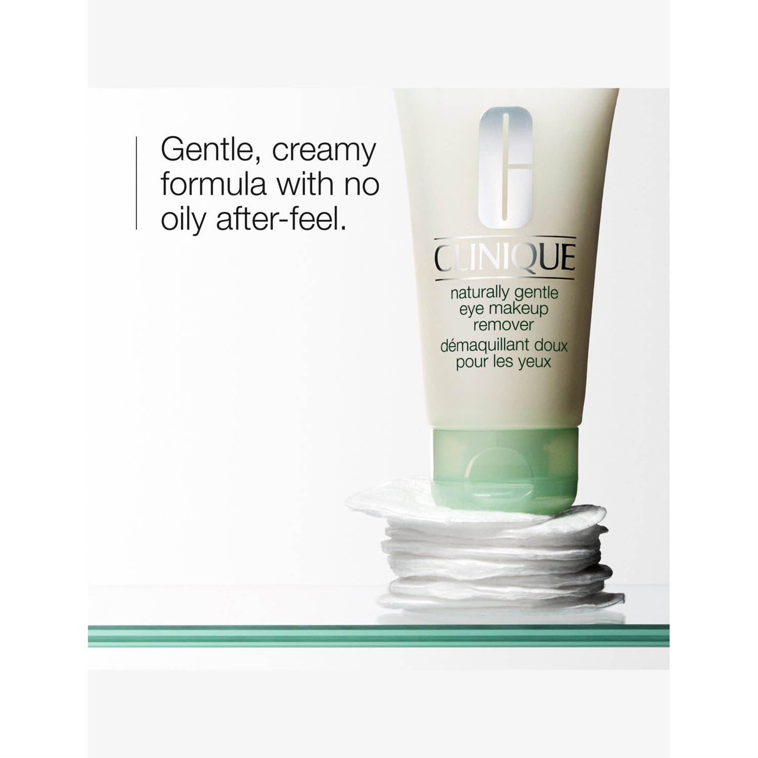 Naturally Gentle eye makeup remover 75ml, imported from the UK