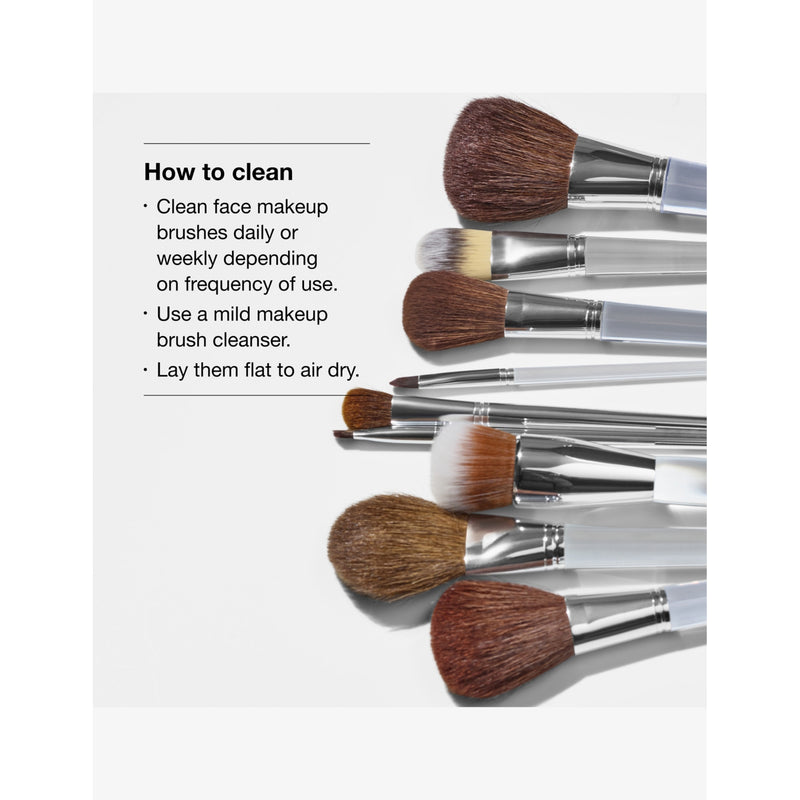 Clinique eyeshadow brush with synthetic bristles, UK version