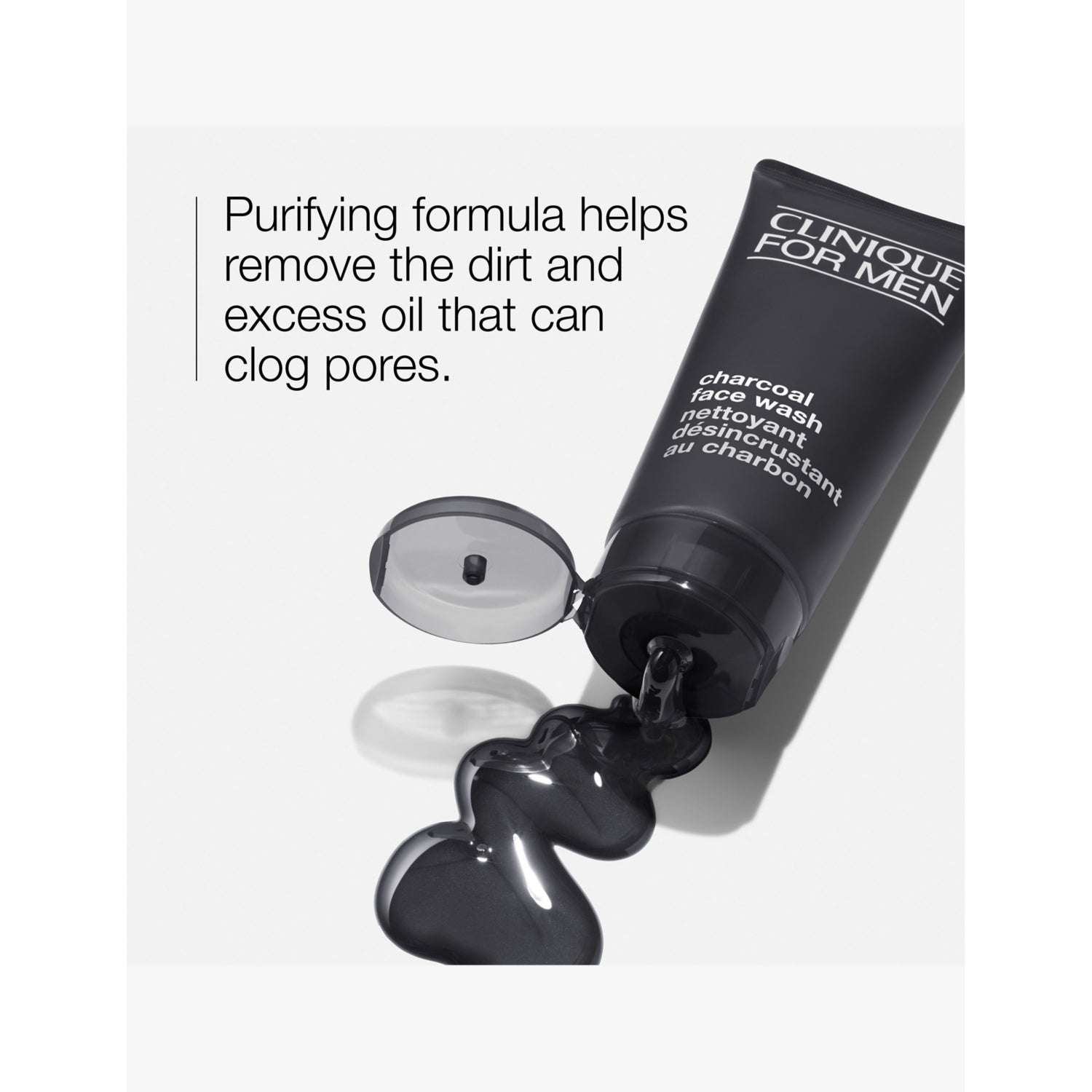 Clinique For Men charcoal face wash 200ml - British product