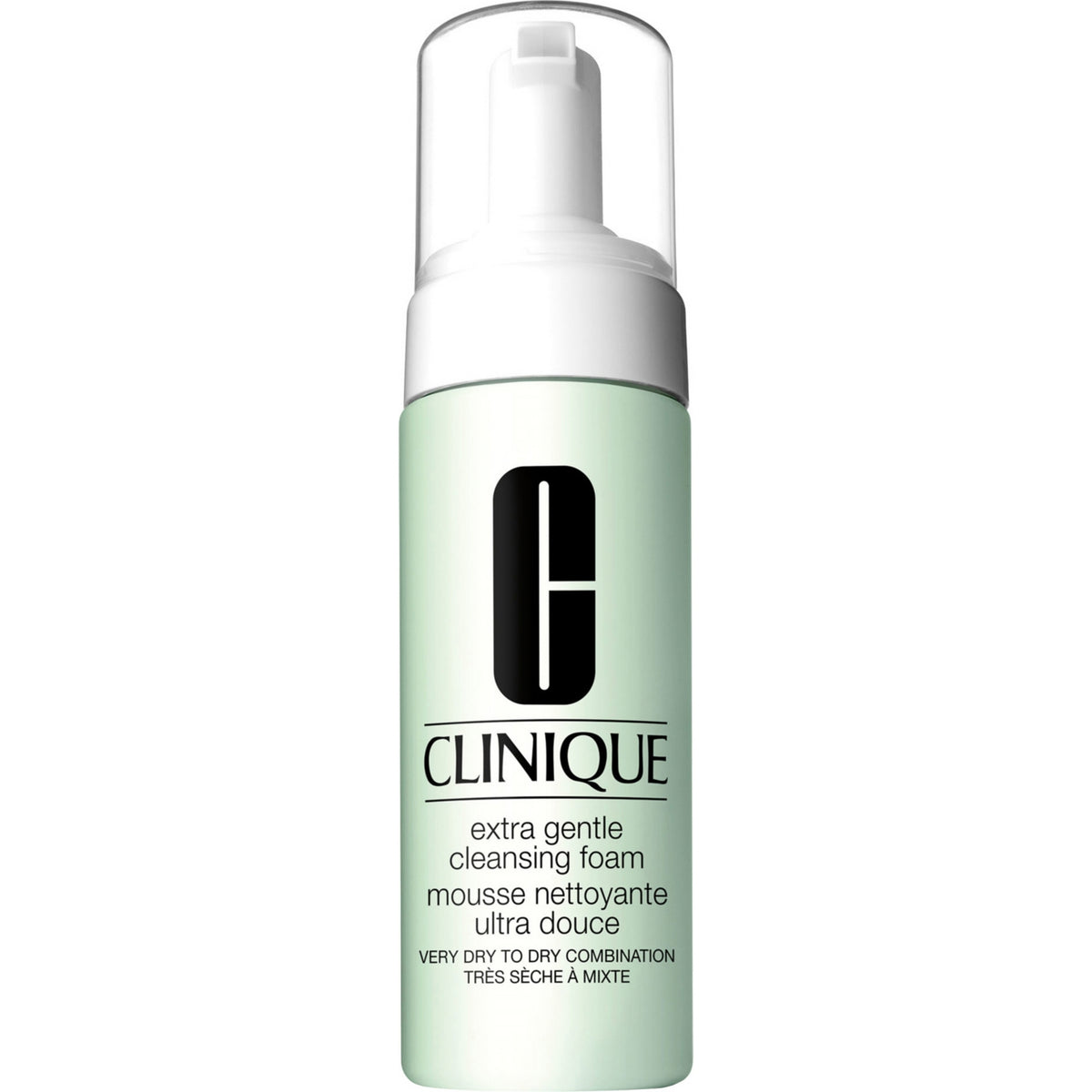 Clinique Extra Gentle Cleansing Foam, imported from the UK