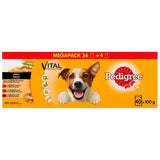 Pedigree Variety vådfoder til hunde i pose i sovs, 40 x 100 g, importeret fra Storbritannien