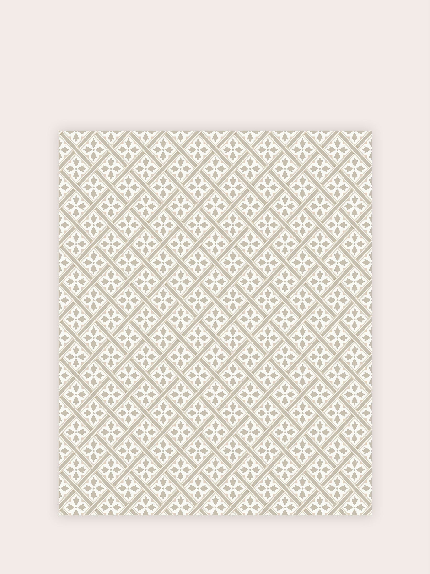Laura Ashley Dove Grey Mr Jones A4 wallpaper sample - British product