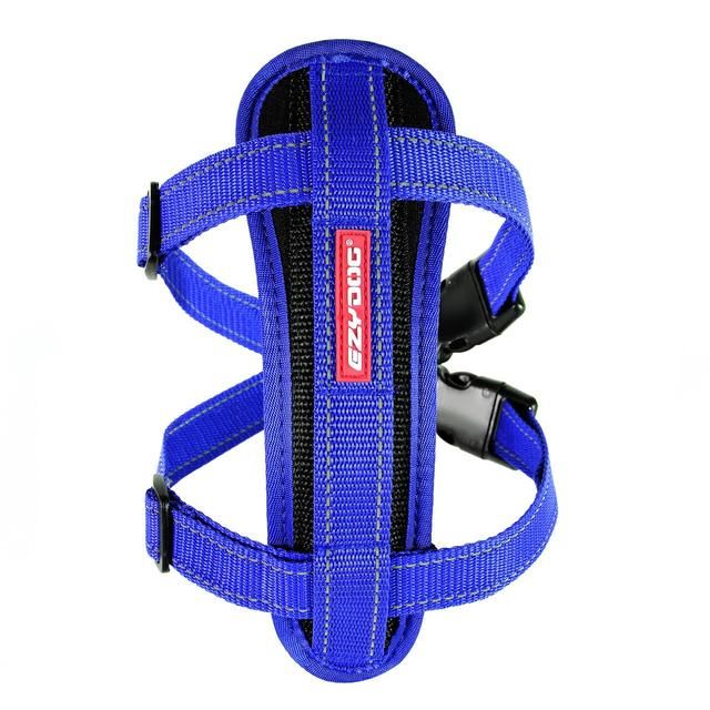 EzyDog Chest Plate Blue Dog Harness GOODS M&S   