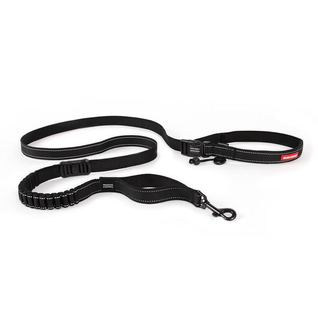 EzyDog Road Runner Black Dog Lead 2.1m