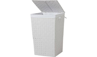 Argos Argos Home 60 Litre Yarn Laundry Bin - White- Buy online at McGrocer