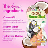 7th Heaven hair mask 3 pack Manuka Honey Coconut Argan Oil, UK version