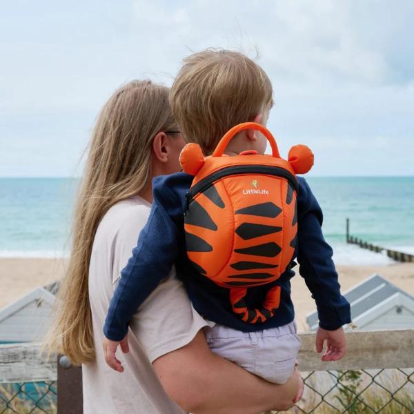 LittleLife Tiger toddler backpack with rein, imported from the UK