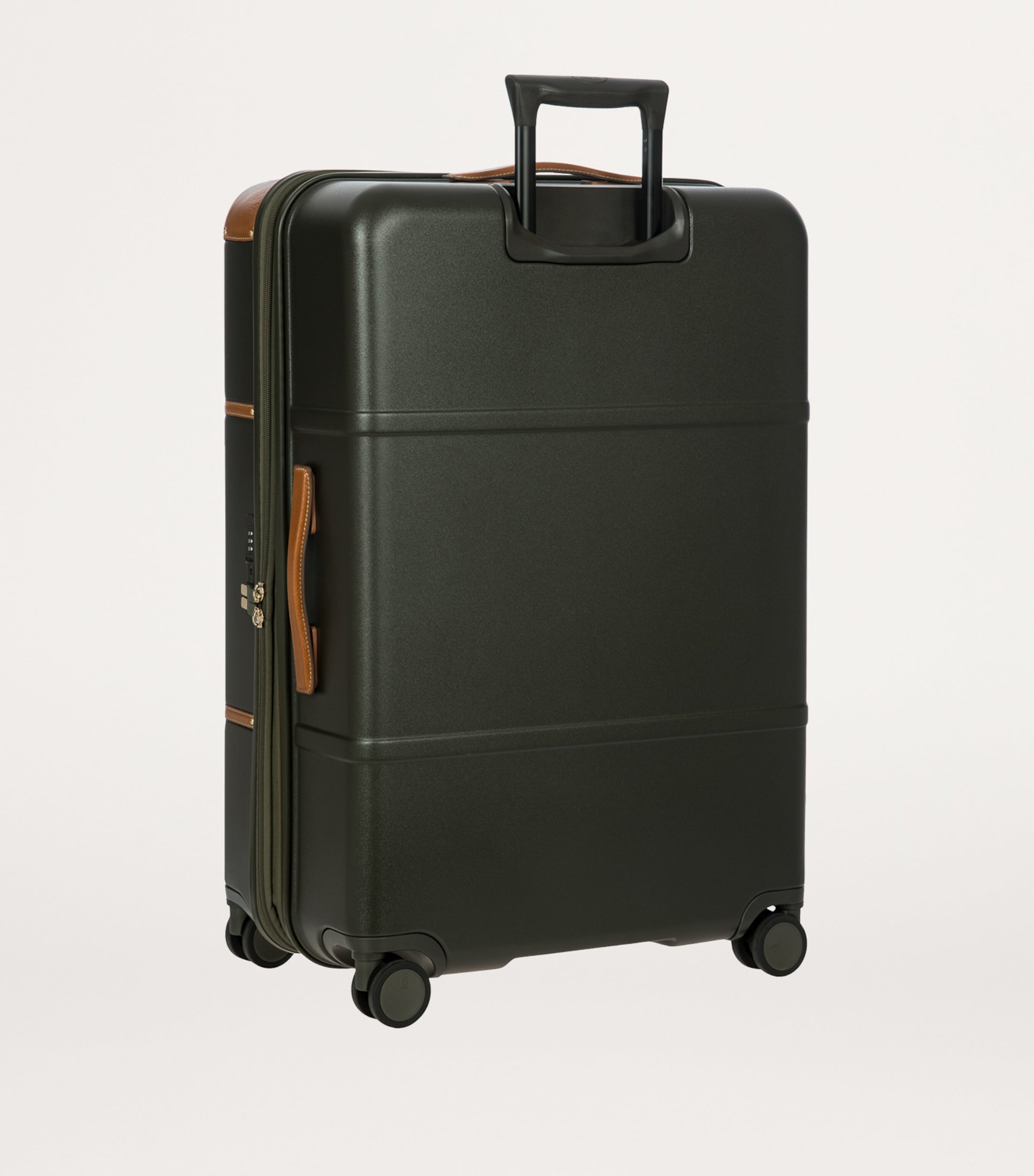 Bric's Bellagio check-in suitcase 76cm with leather trims (British brand)