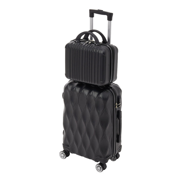 Livingandhome 2 Pcs Hard Shell Travel Suitcases Set