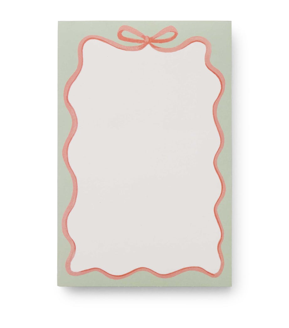 Rifle Paper Co. ribbon notepad, imported from the UK