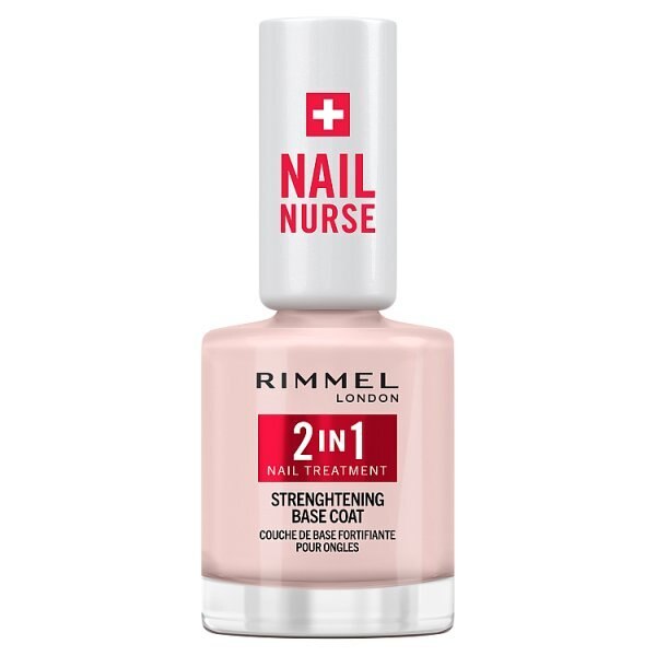 Rimmel Nail Nurse 2In1 Base Coat & Strengthener 12Ml GOODS Superdrug   