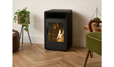 Adam Bellini black bio ethanol stove 3kW - British product