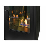 Adam Bellini black bio ethanol stove 3kW - British product