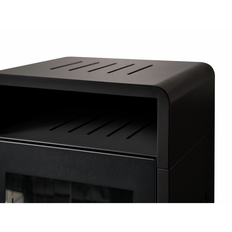 Adam Bellini black bio ethanol stove 3kW - British product