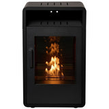 Adam Bellini black bio ethanol stove 3kW - British product