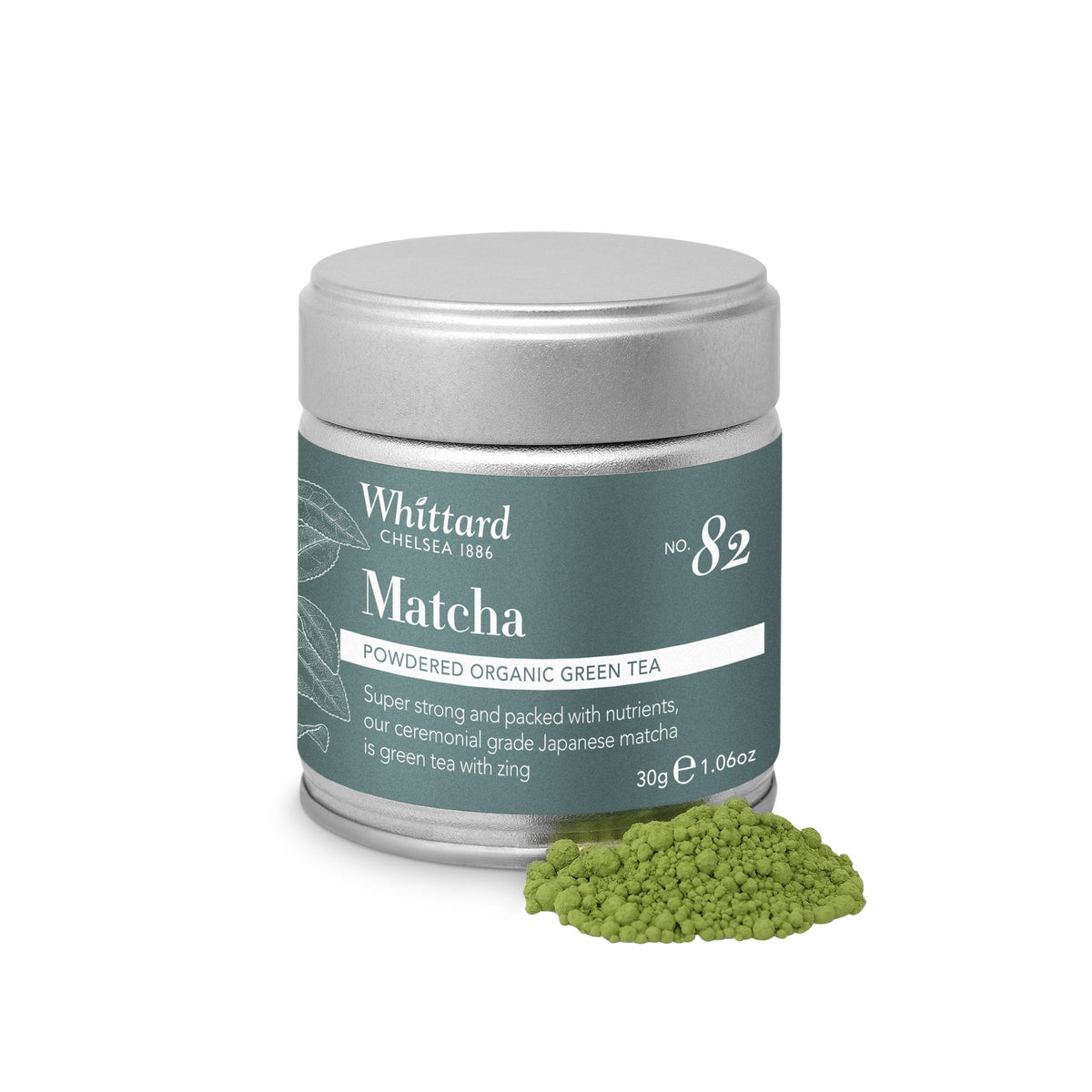 Whittard ceremonial grade matcha green tea powder 30g (British brand)