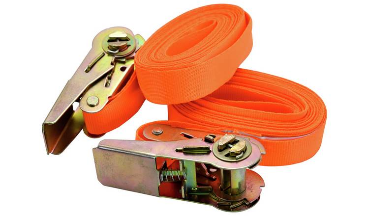 Hilka 2 piece endless ratchet straps 5m x 25mm - British product