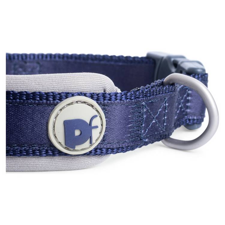 Petface Outdoor Paws neoprene padded dog collar medium (British brand)