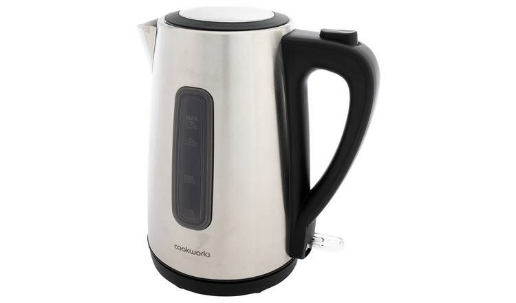 Cookworks KE01410-CE Jug Kettle - Silver GOODS Argos