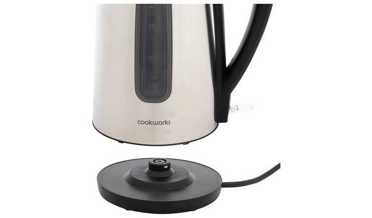 Cookworks KE01410-CE Jug Kettle - Silver GOODS Argos