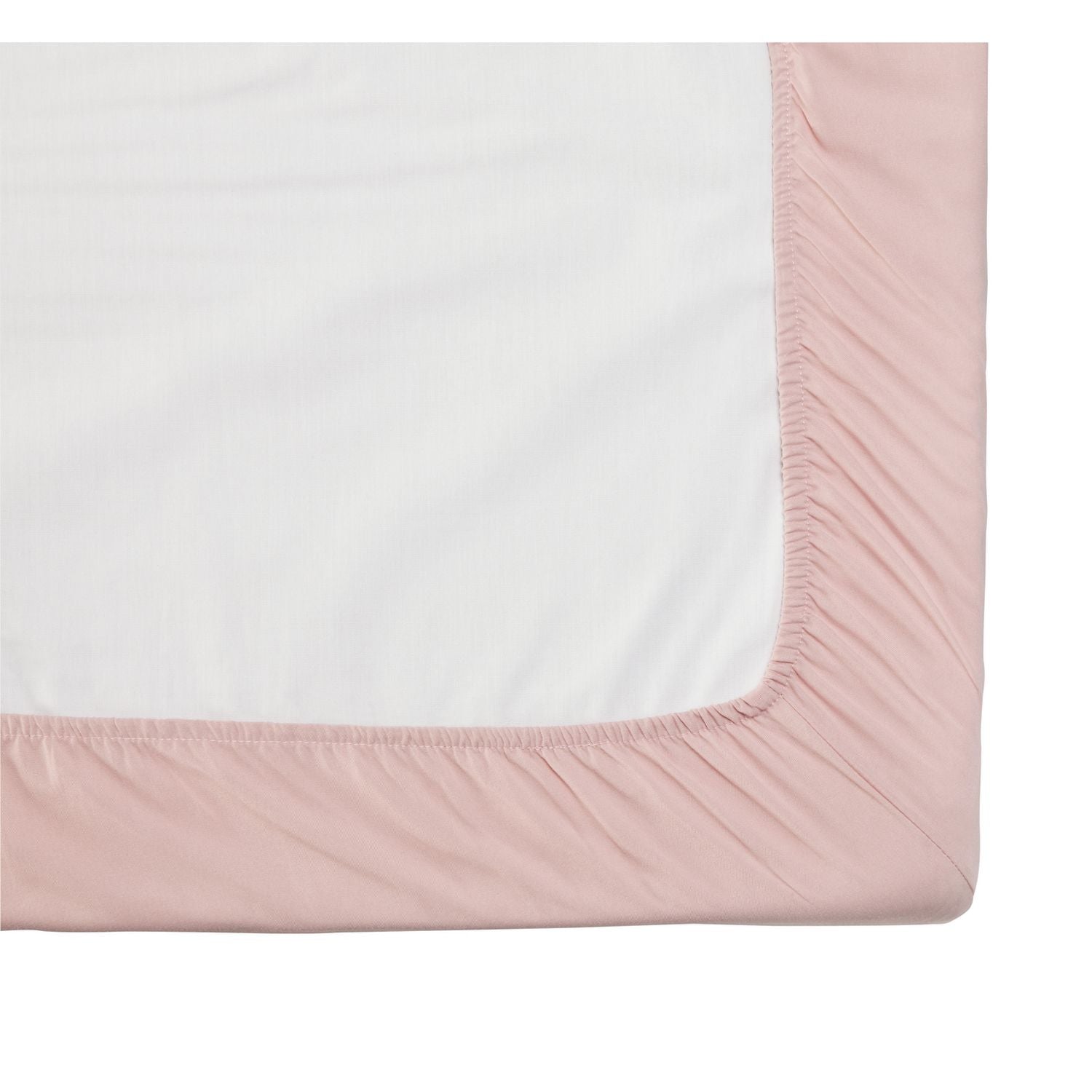 Silentnight Supersoft Plain Pink Fitted Sheet - Kingsize
