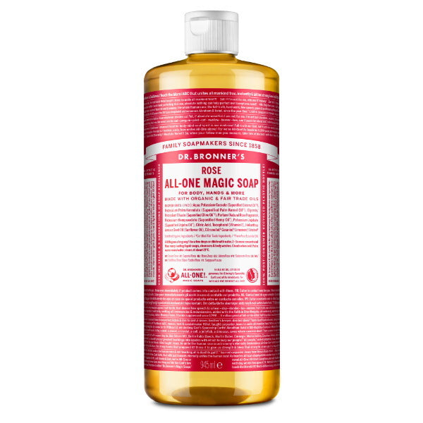 Dr Bronner Rose Castile Liquid Soap - 946ml GOODS Superdrug   