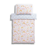 Habitat pastel rainbow reversible bedding set single, UK version