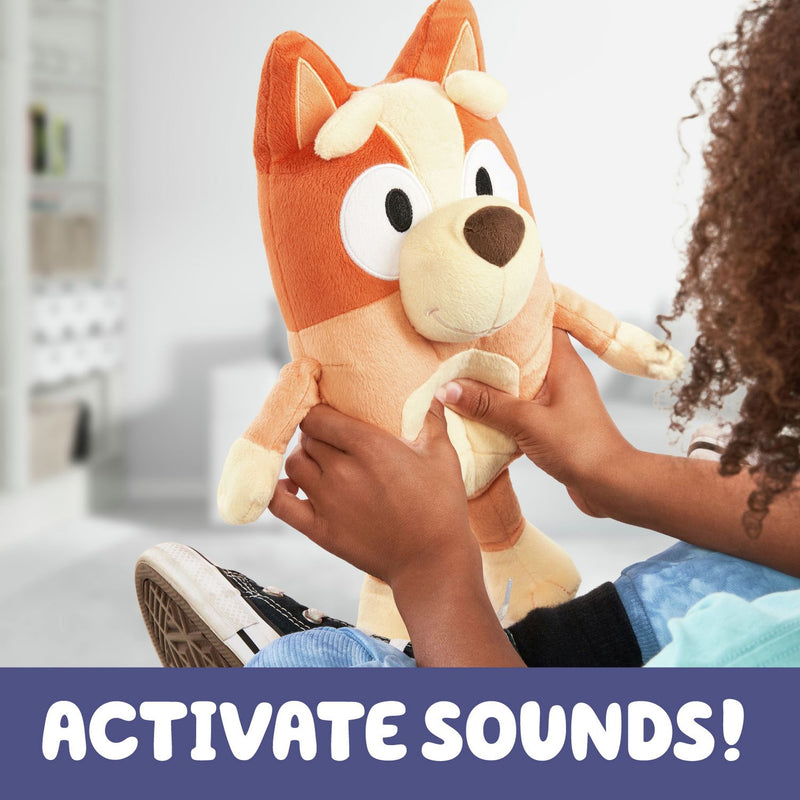 Bluey Bingo talking plush 35cm, UK version