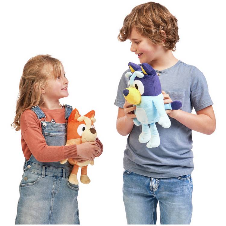 Bluey Bingo talking plush 35cm, UK version