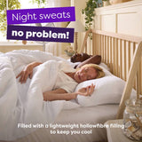 Slumberdown Stay Cool 4.5 Tog Duvet Single, UK version