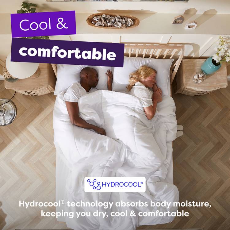 Slumberdown Stay Cool 4.5 Tog Duvet Single, UK version