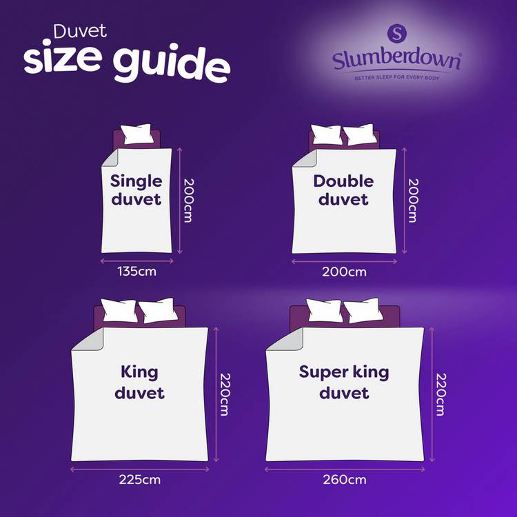 Slumberdown Stay Cool 4.5 Tog Duvet Single, UK version