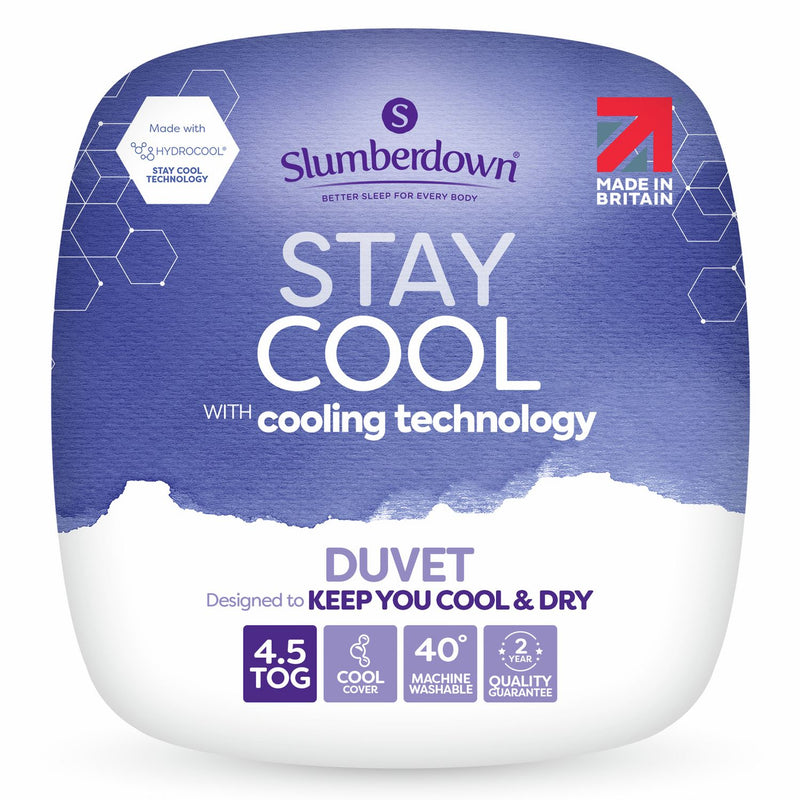 Slumberdown Stay Cool 4.5 Tog Duvet - Double