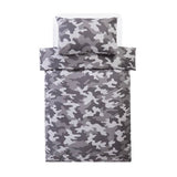 Argos Home kids bedding set camo grey single (British brand)