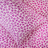 Argos Home pink leopard print bedding set single (British brand)
