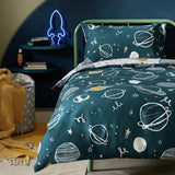 Habitat blue planets toddler bedding set (British brand)