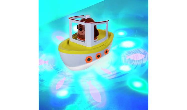 Hey Duggee Lightshow River Boat Bath Toy GOODS Argos