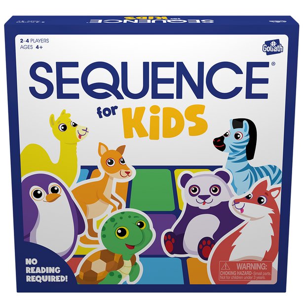 Goliath Games Sequence for Kids board game (British brand)