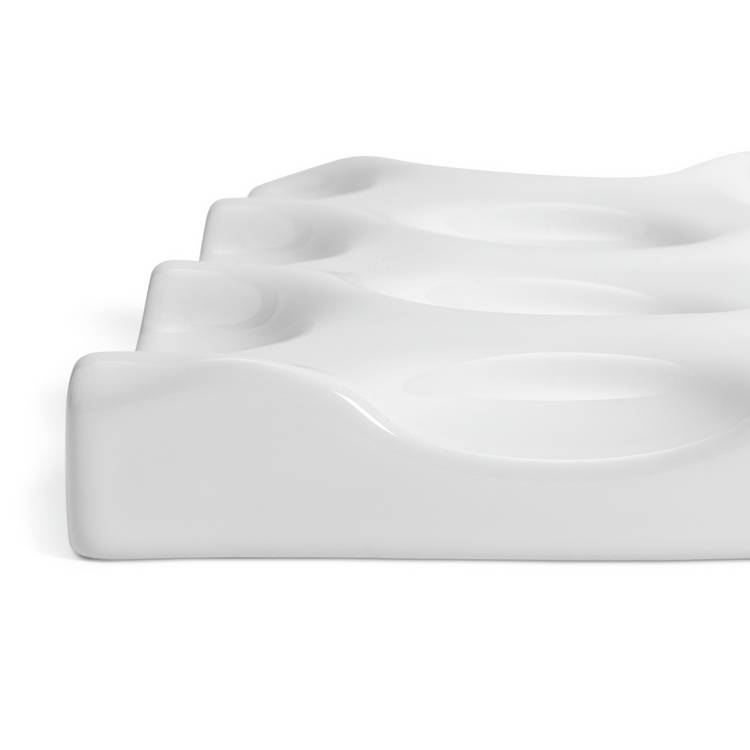 Habitat Crate white ceramic fruit bowl - British product